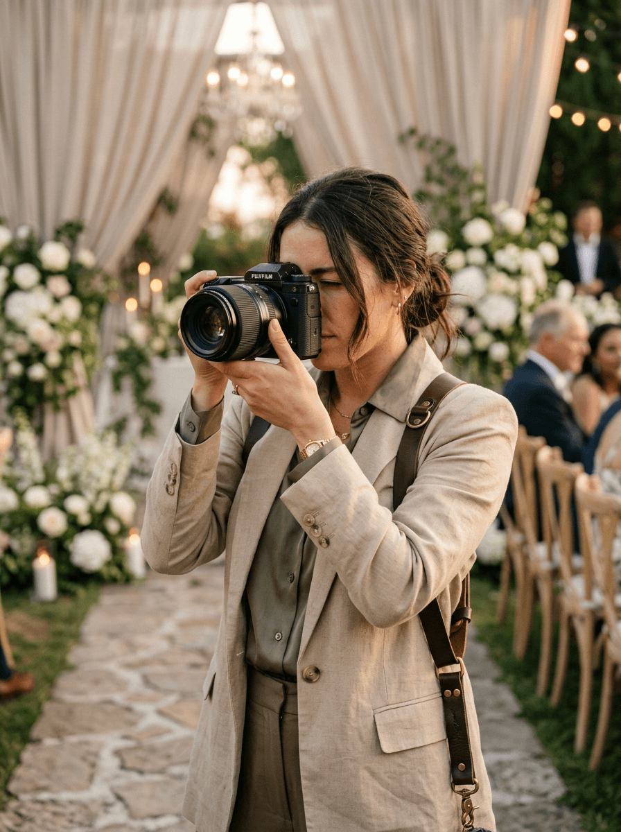 Photographer at work